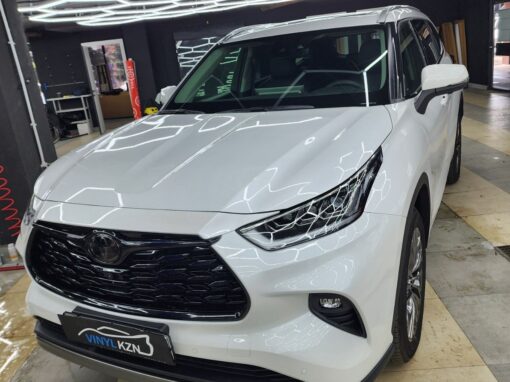 Toyota Highlander — бронирование кузова, антихром, тонировка стекол