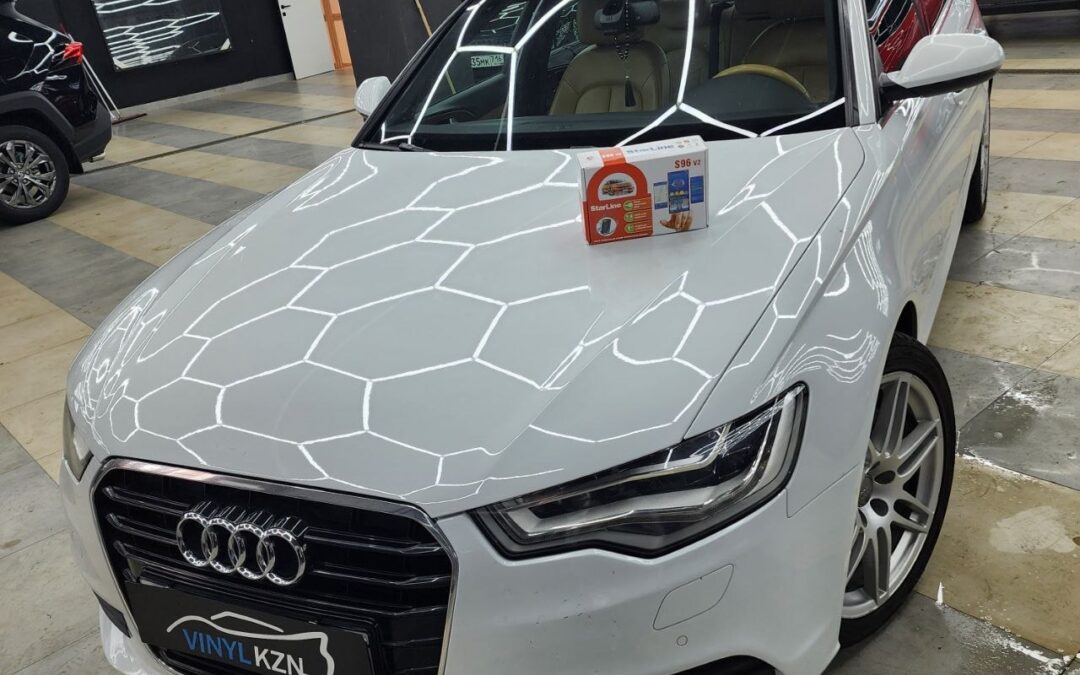 Audi A6 — установили охранный комплекс StarLine S97 GSM GPS