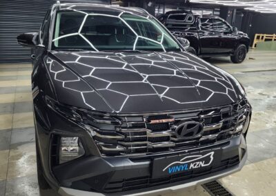 Hyundai Tucson — комплексное бронирование кузова