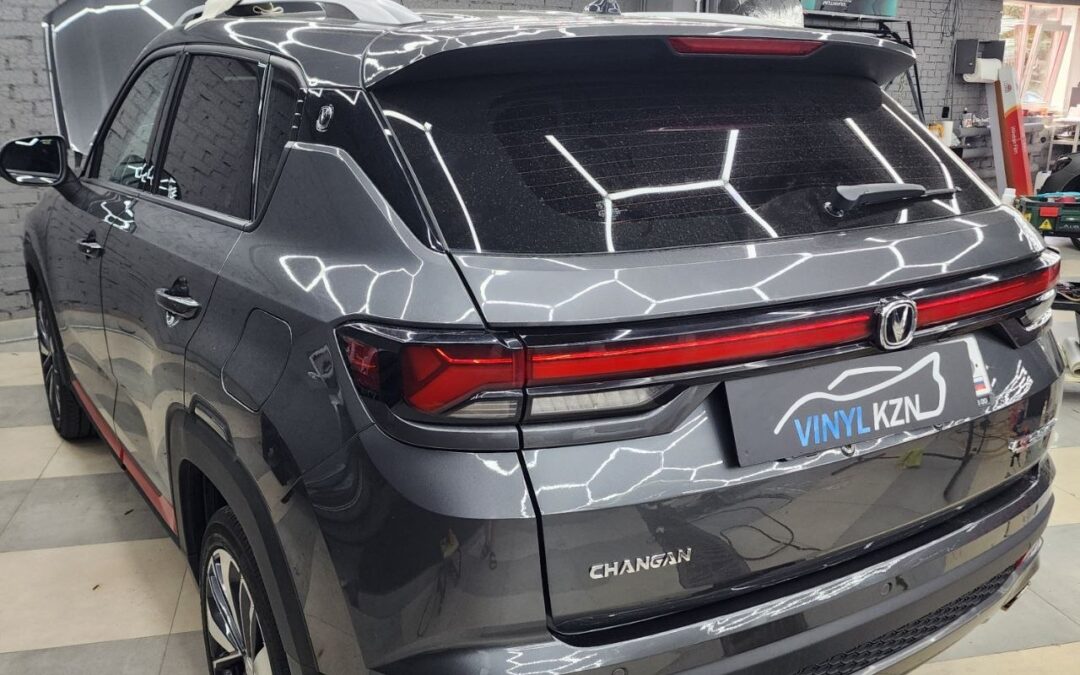 Changan CS35 plus — ремонт вмятины без покраски