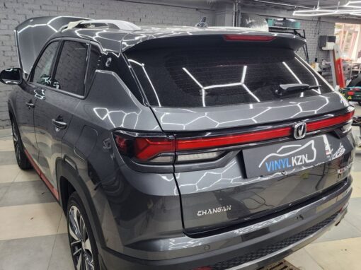 Changan CS35 plus — ремонт вмятины без покраски