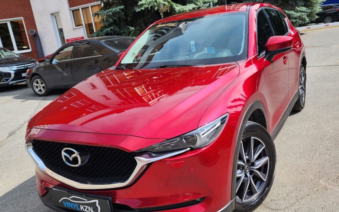 Mazda CX5 — полировка кузова с нанесением керамики