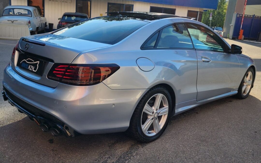 Mercedes  E class Coupe W212 — на комплексе работ