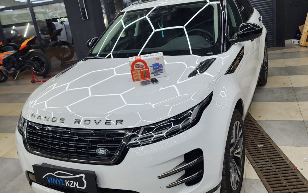 Range Rover Evoque — установили охранного комплекса StarLine S97 GSM GPS