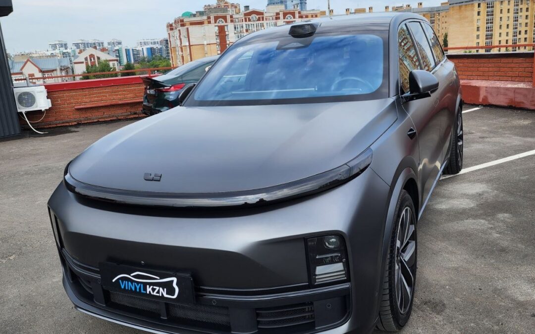 Lixiang L9 — бронирование кузова матовой полиуретановой пленкой