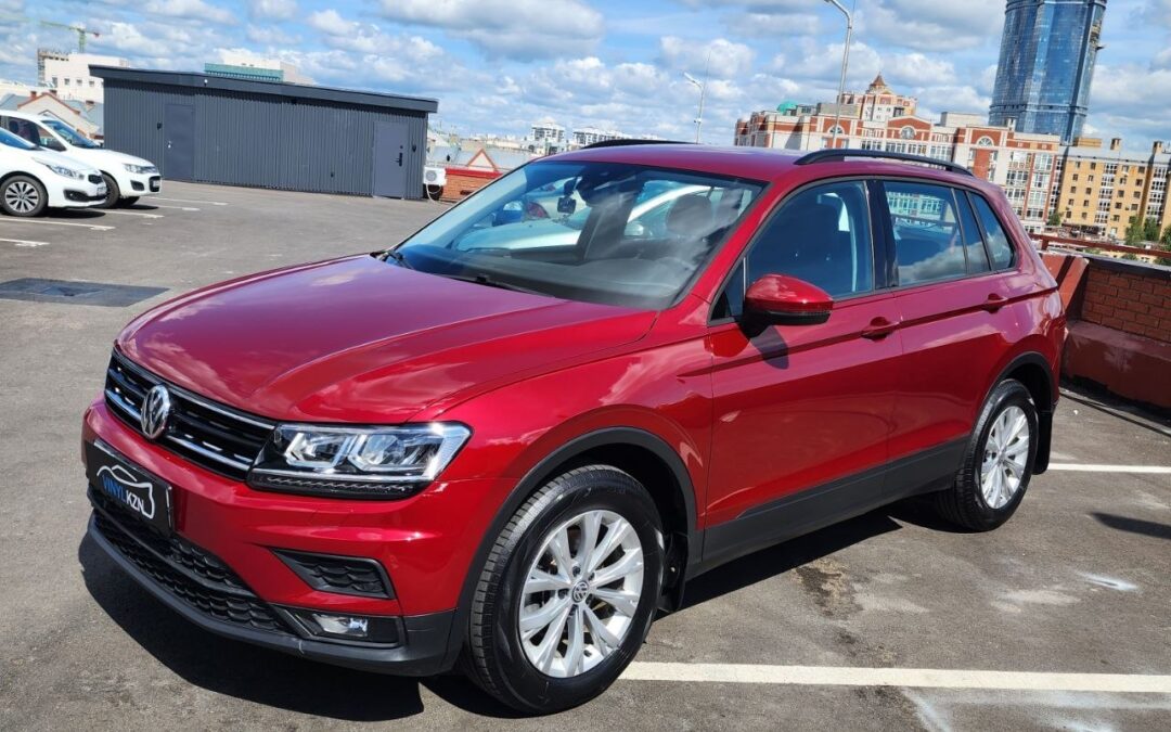 Volkswagen Tiguan — оклеили кузов полиуретановой пленкой