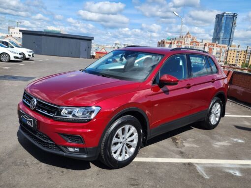 Volkswagen Tiguan — оклеили кузов полиуретановой пленкой