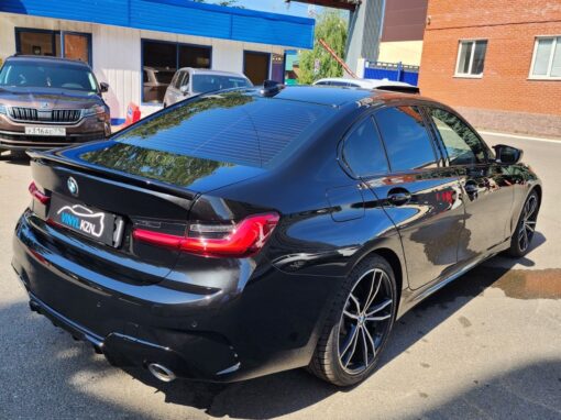 BMW 3 G20 — полировка и керамика, реставрация ЛКП, оклейка решетки