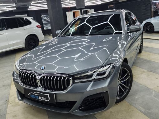 BMW 5 G30 — бронирование зон риска на кузове авто