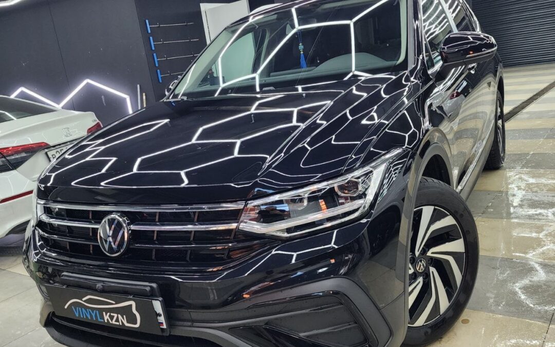 Volkswagen Tiguan — бронирование кузова автомобиля пленкой