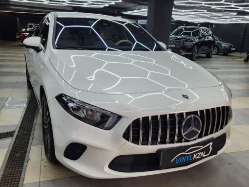 Mercedes Benz A class — бронирование кузова, тонировка, ремонт скола лкп