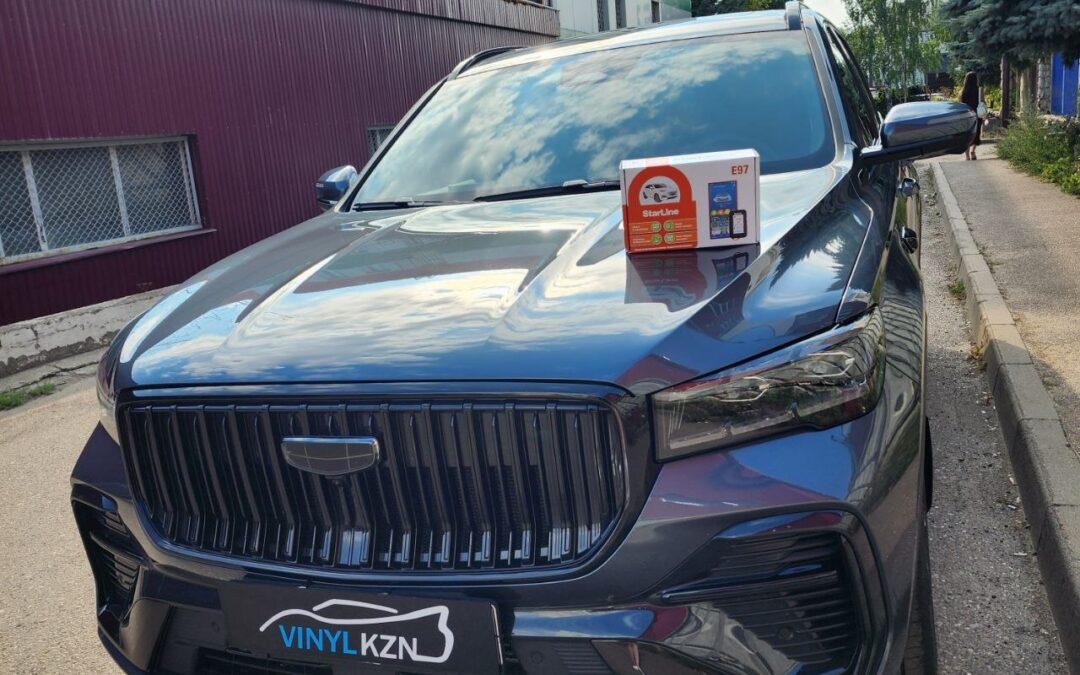 Geely Monjaro — установка автосигнализации, бронирование и шумоизоляция