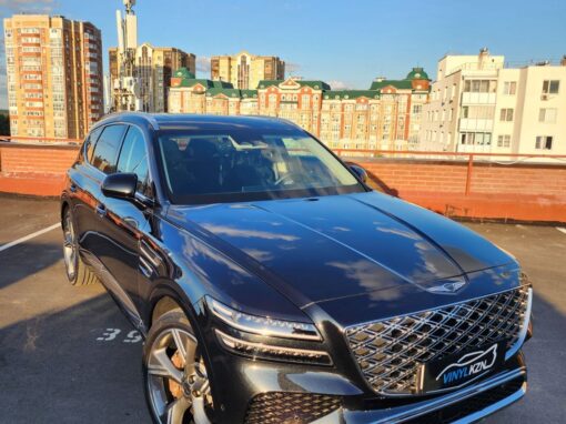 Hyundai Genesis GV80 — бронирование кузова и мониторов в салоне