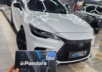 Lexus RX — установили охранный комплекс Pandora VX 4G v3 и видеорегистратор