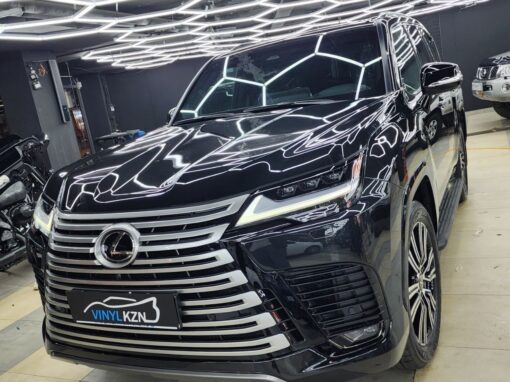 Lexus LX — полировка и бронирование кузова, нанесение керамики, тонировка
