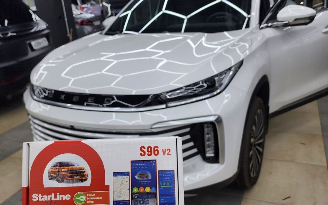 Exeed LX — установили охранный комплекс StarLine S96 GSM Eco