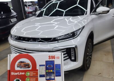 Exeed LX — установили охранный комплекс StarLine S96 GSM Eco