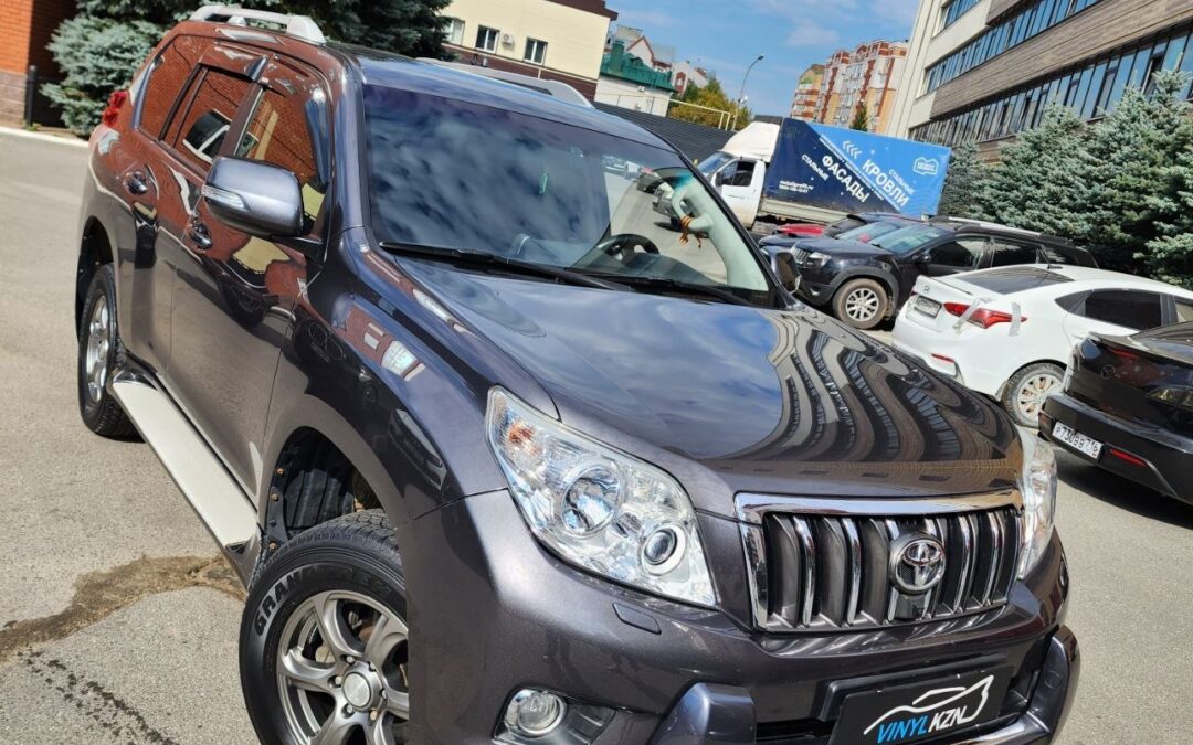 Toyota Land Cruiser Prado — полировка кузова и нанесение керамики