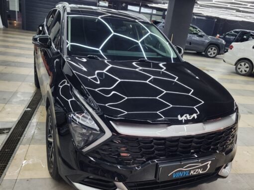 Kia Sportage — бронирование кузова и лобового стекла