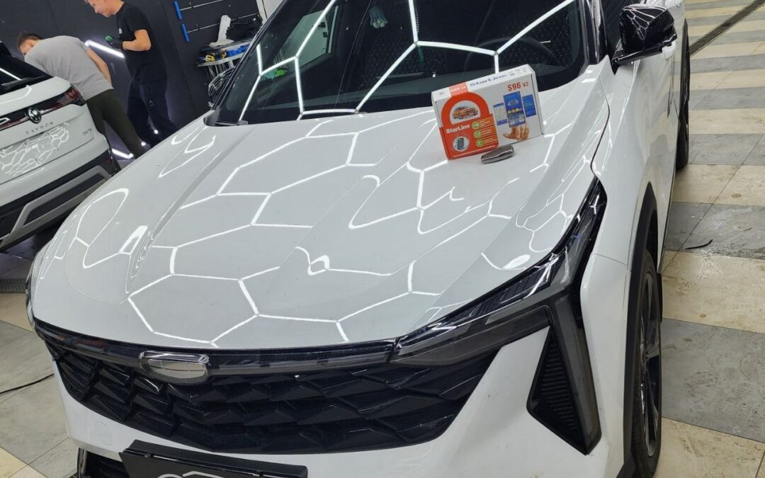 Geely Cityray  — установка охранного комплекса StarLine S96 GSM