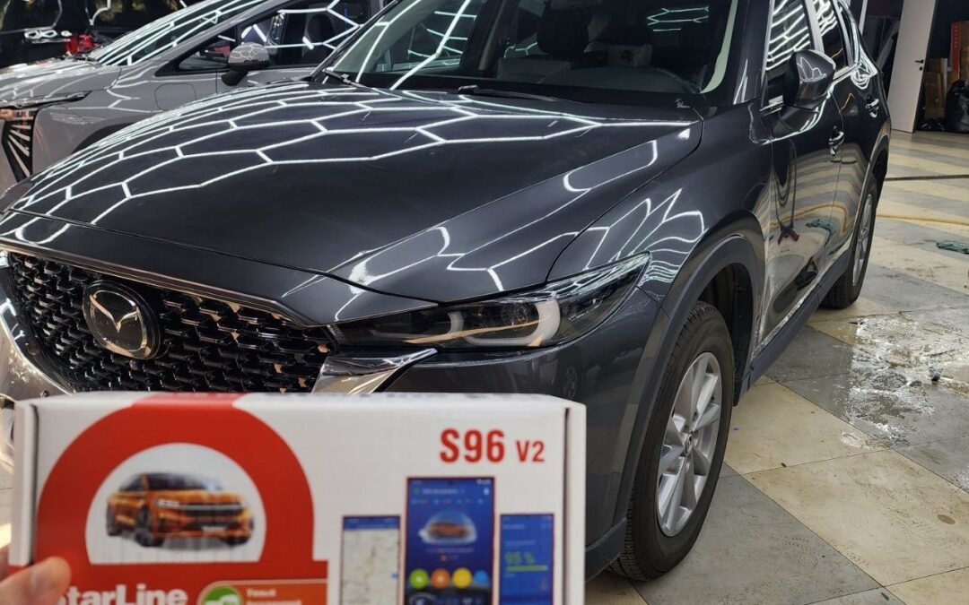 Установка автосигнализации StarLine S96 V2 на Mazda CX-5