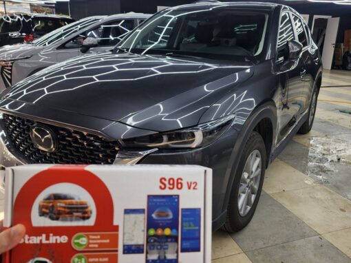 Установка автосигнализации StarLine S96 V2 на Mazda CX-5