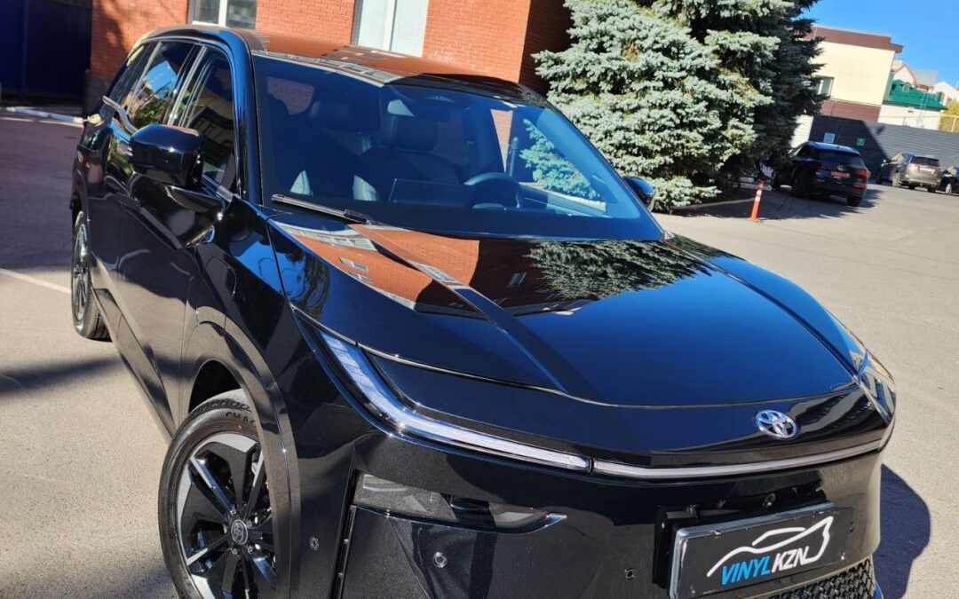Toyota BZ — бронирование кузова и тонировка задней полусферы