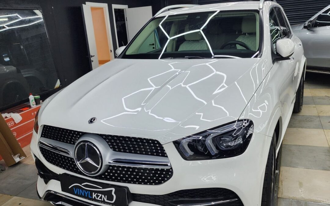 Mercedes Benz GLE — комплексное бронирование кузов автомобиля
