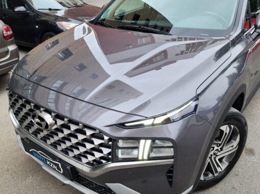 Hyundai SantaFe — полировка кузова и нанесение керамики в два слоя