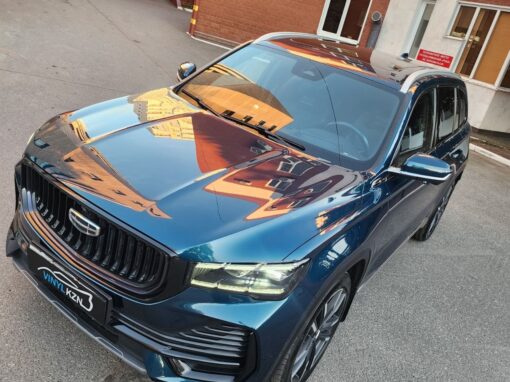 Geely Monjaro — полировка кузова и нанесение керамики в два слоя